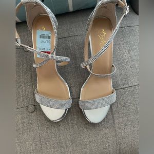 Silver Heels from Betsey Johnson